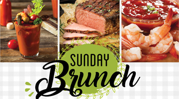 Sunday Brunch Buffet for $14.99